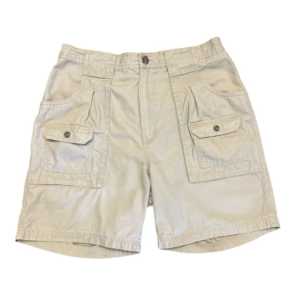 RedHead Men's Beige Cargo Shorts - Picture 1 of 9